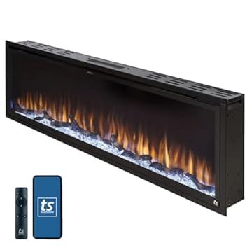 best 60 inch electric fireplace