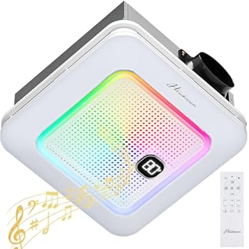 Best Bathroom Exhaust Fan With Heater And Bluetooth Based On Scores