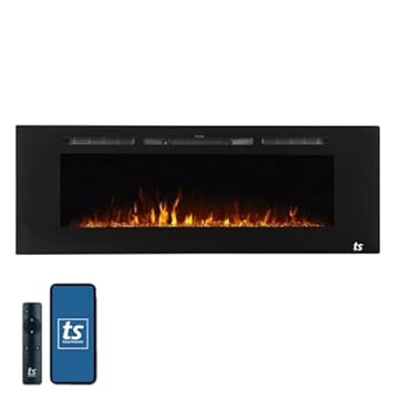 best 60 inch electric fireplace