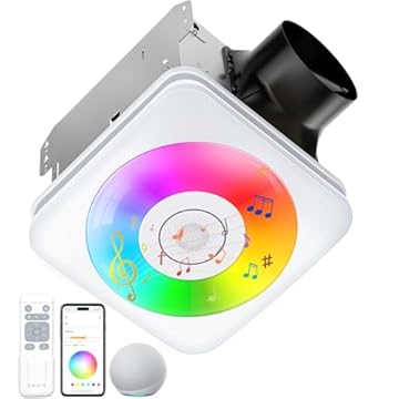 Best Bathroom Exhaust Fan With Heater And Bluetooth Based On Scores