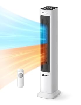 Best Pelonis Fan Forced Heater Black Model Hf 1008b