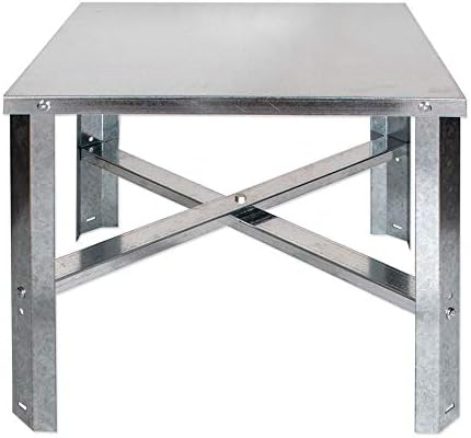 Eastman 21 Inch Water Heater Stand with Screws, 30 to 60 Gallons Load Rate, 86278