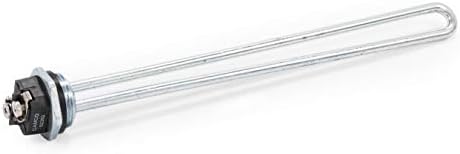 Camco 02282/02283 3500W 240V Screw-In Water Heater Element - High Watt Density, Silver / Pewter