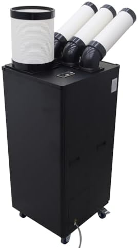 HayWHNKN Industrial Spot Cooler Commercial Air Conditioner 22500 Btu/h Mobile Outdoor Cooling Aircon 220V 2.5KW