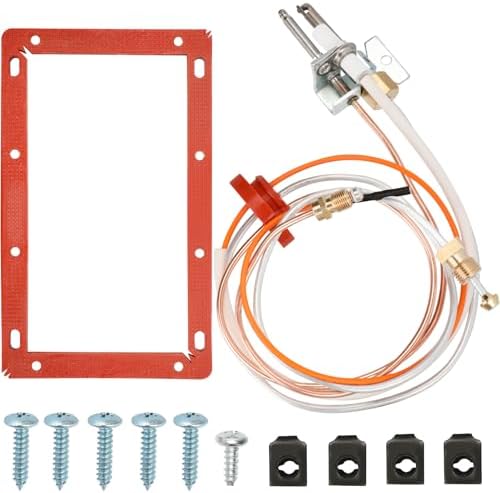 Upgraded SP20075 SP20305A Pilot and Igniter Assembly Compatible with Rheem Water Heater Pilot Assembly, PROTECH, GE, Richmond Water Heater Pilot Assembly,Water Heater Pilot Assembly for Natural Gas