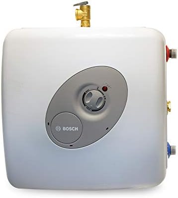 Bosch Electric Mini-Tank Water Heater Tronic 3000 T 7-Gallon (ES8) - Eliminate Time for Hot Water - Shelf, Wall or Floor Mounted