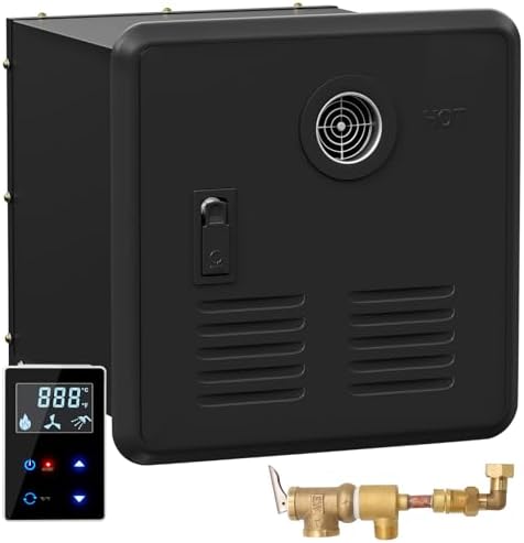RV Tankless Water Heater,65000 BTU,3.9 GPM High Efficiency RV Constant Propane Tankless Water Heater, DC 12V Power, On Demand Instant Hot Water Heater,Multi-Protection for RVers