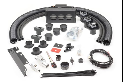 Ice Crusher UTV Cab Heater for Polaris Ranger Full Size XP1000/1000/Crew (2018-2025) with Heat Control and Defrost Bundle