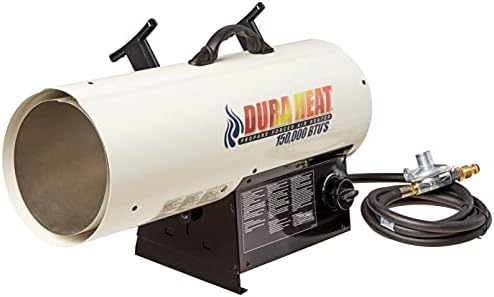 Dura Heat - GFA150A Propane Forced AIR Heater, 120,000-150,000 BTU, White