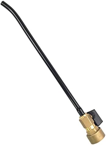 GaeaAuto Copper RV Water Heater Tank Rinser Flusher | Remove Sediment from the Bottom of RV Water Heater | Copper Handle and Black Cleaning Wand with Bending Tip