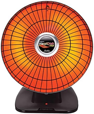 Presto Heat Dish Plus Parabolic Electric Heater