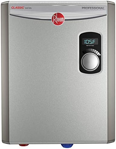 Rheem 18kW 240V Tankless Electric Water Heater, Gray