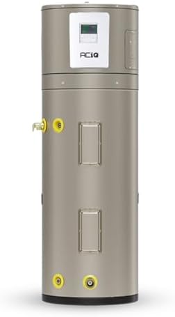 ACiQ Electric Residential Hybrid Hot Water Heater Electric 50 Gallon Tank | Heat Pump, Water Heater, Quiet Operation | 240V, 1Ph, 60Hz