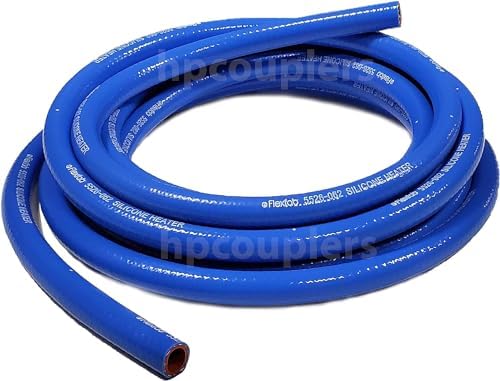 hpcouplers High Performance Silicone Heater Hose - 7/8"" ID x 15 ft Blue (.875""|22mm)