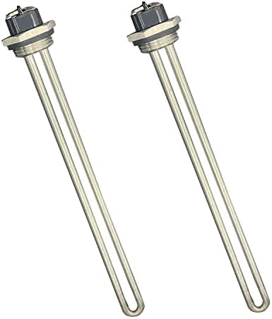 Upgraded 100108283 Water Heater Element, For AO Smith Electric Water Heaters, 4500W 240V Screw-In, Replace 100108284 9000092015 9000092045 Heating Element, With New Gasket，2 pack