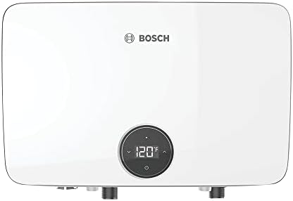 Bosch Thermotechnology Tronic 6100 Electric Tankless Water Heater, 18 kW, White