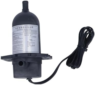 Engine Heater, Self Circulating Generator Coolant Pre Heater with Thermostat, 120V 500W Aluminum Alloy 0-2.5L Displacement, Engine Block Heater Boat Engine Parts for Engine