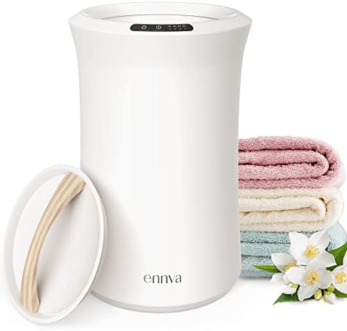 ennva 22L Towel Warmer for Bathroom, Spa, Hotel-Luxury Bath Towel Heater with with Aromatherapy- Electric Bucket Style Towel Steamer-Heat Timer15/30/45/60 Min Adjustable -Fast Heating Hot Towel Warmer
