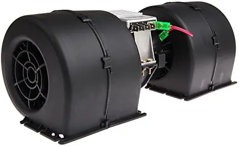 SCITOO HVAC Heater Blower Motor w/Fan HVAC Blower Motor fit for 008-A45-02,26-19939 (12V) HVAC Heater Blower Motor Assembly with Fan Cage 12V Replacement