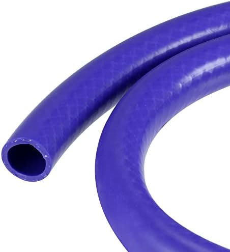 MECCANIXITY Silicone Vacuum Tubing Heater Hose 7/8" ID 3.3ft 101psi 392F Blue Reinforced High Temperature for Engine