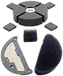 Replacement PP213 Air Filter Kit & 5/8" PP205 Rotor Kit for Portable Forced Air Heater for Reddy Desa All-Pro Remington Master Knipco Dayton HA3005 KFA1022 HA3014