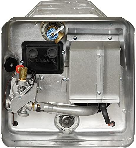 Suburban Advantage RV Tank Water Heater SW6D – 6 gallon Porcelain Lined Steel Tank with Direct Spark Ignition (DSI) 5238A