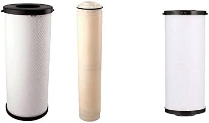 Watts Premier OFPCOM Whole House OneFlow Plus Combo Water Filter Replacement Pack with Carbon Block and OneFlow, 2 pack & OFPSYS Whole House OneFlow Plus Radial Flow Carbon Block Filter Replacement