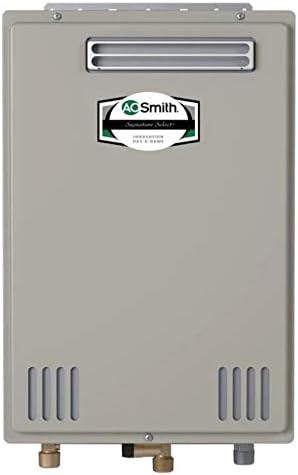 A.O. Smith Signature Select 8-GPM 190000-BTU Outdoor Natural Gas Tankless Water Heater