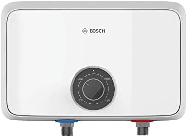 Bosch Thermotechnology Tronic 4000 Electric Tankless Water Heater, 6.5 kW, White