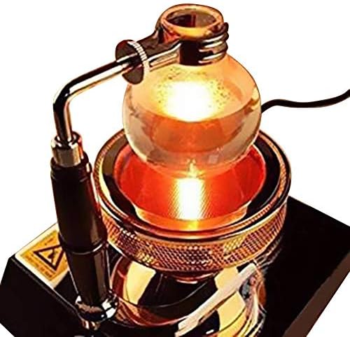 Hengwei 110V Halogen Beam Heater Burner Infrared Heat for Hario Yama Syphon Coffee Maker (1 Head Halogen Beam Heater)