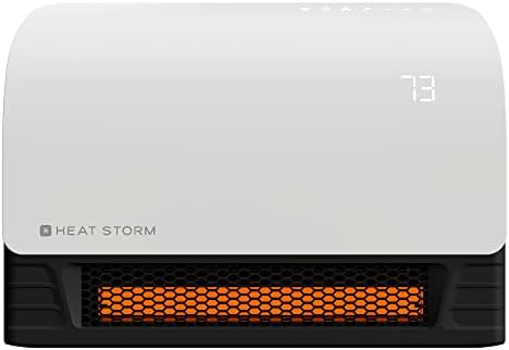 Heat Storm 1500-Watt Sedona WiFi Infrared Wall Mountable Heater,White