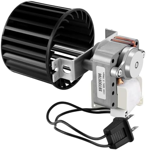 S97009796 Bathroom Fan Motor Assembly Compatible with Br-oan Nu-Tone Bulb Heaters 162-E、G、J、K、L、M and 164-E、G、J、K、 L、M Fan Motor Blower | 120V-70CFM-CW-CLB by Fetechmate