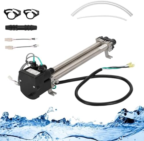 Virego 4kw 26-C3160-2S Heater, 73791 Double-Barrel Low-Flow for Watkins/Hot Spring/Tiger River/Hot Spot/Caldera/Laing tri-Bend Hot Tubs, 1.0/4.0KW 120/240 Volt, Replace C3160-2S, 73039, 73791