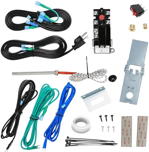 RV Water Heater Electric Conversion, Conserve Propane, 6 Gallon Capacity, Converts RV LP Gas Water Heater to 120V Electricity, Compatible with Suburban and Atwood Water Heater