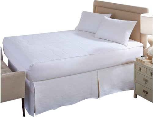 Perfect Fit SoftHeat | Smart Heated Electric Mattress Pad with Safe & Warm Low Voltage Technology, Micro-Plush Top, Twin, White
