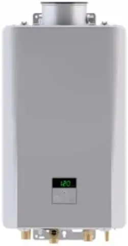 Rinnai RE180iP Non-Condensing Propane Tankless Water Heater, Up to 8.5 GPM, Indoor Installation, 180,000 BTU