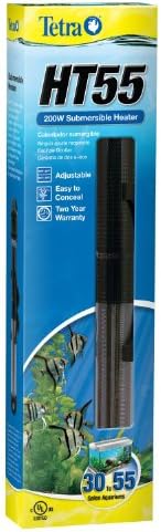 Tetra 26454 Heater 55 Submersible Heater, 200-Watt