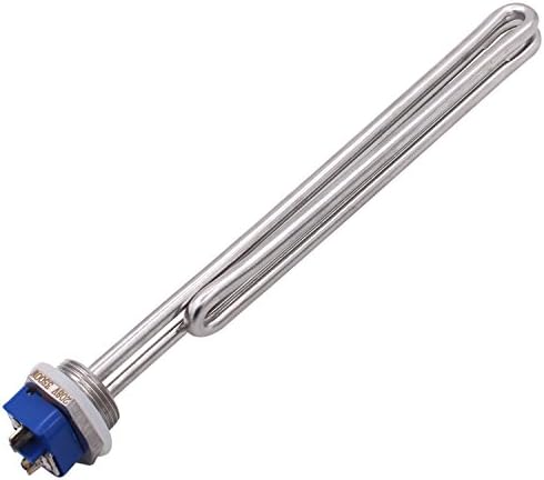 DERNORD 3500W 208V Screw-In Foldback Water Heater Element - Low Watt Density