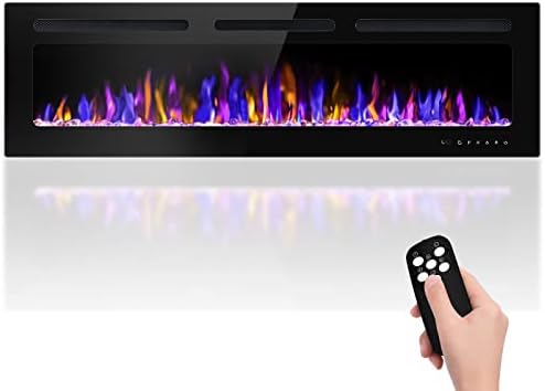 best 60 inch electric fireplace