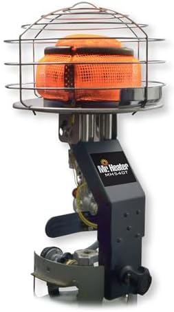 Mr. Heater MH540T 540-Degree 45,000 BTU Radiant Tank Top Portable Propane Heater For Sporting Events, Hunting, Fishing, Camping, Tailgating & Porches