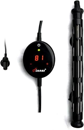 Finnex Titanium Aquarium Heater HMK Series, Remote Sensor, 100-120 Gallons, (500 Watts)