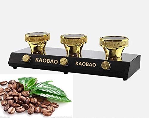 TOPCHANCES 220V Halogen Beam Heater Burner Infrared Heat for Hario Yama Syphon Coffee Maker (3 Heads Halogen Beam Heater)