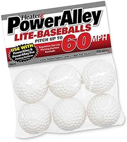 Heater Sports Power Alley Lite Ball (Set of 6)