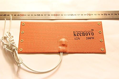 12V 200W KEENOVO WVO Diesel Fuel Filter Heater NOS Bottle Heater w/T-stat 90C