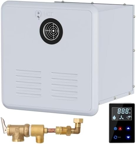 RV Tankless Water Heater,65000 BTU, Instant Hot Propane Gas Water Heater, DC 12V Power, Multi-Protection for RVers