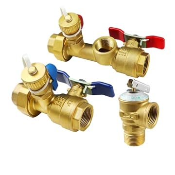 best rinnai tankless water heater isolation valve kit