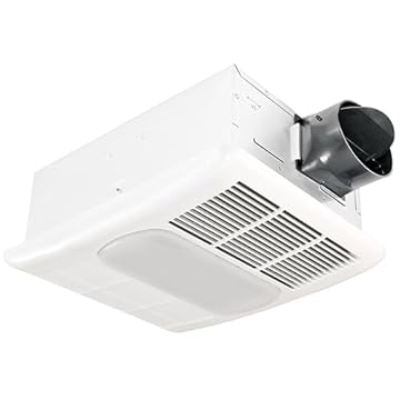 best bathroom exhaust fan with light and heater