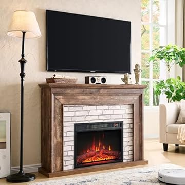 best electric fireplace heater tv stand