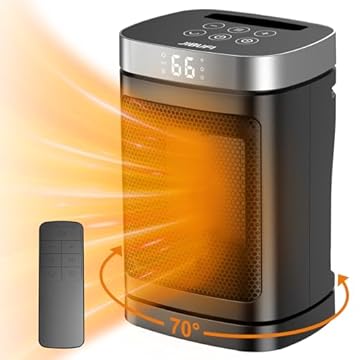 best space heaters with remote control