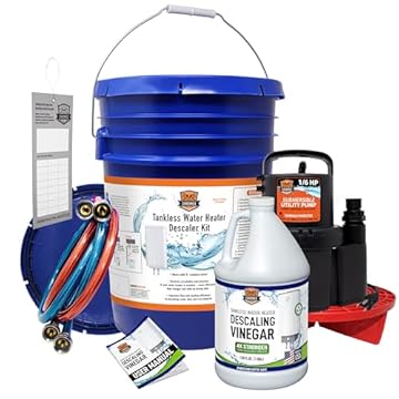 best tankless water heater flush kits